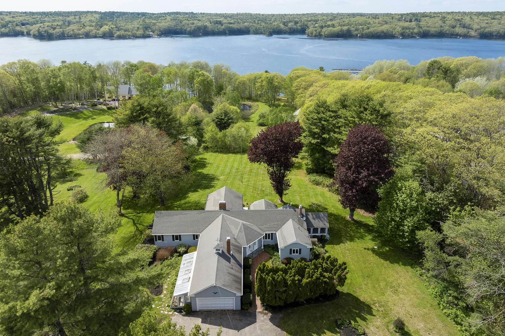 5.2 Acres of Land with Home for Sale in South Bristol, Maine