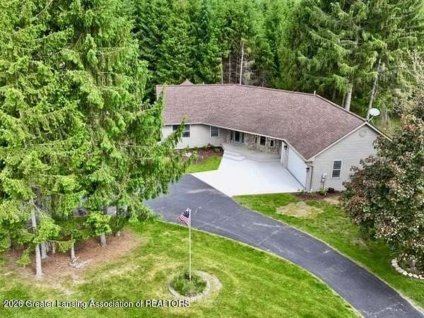1.62 Acres of Land with Home for Sale in Dimondale, Michigan