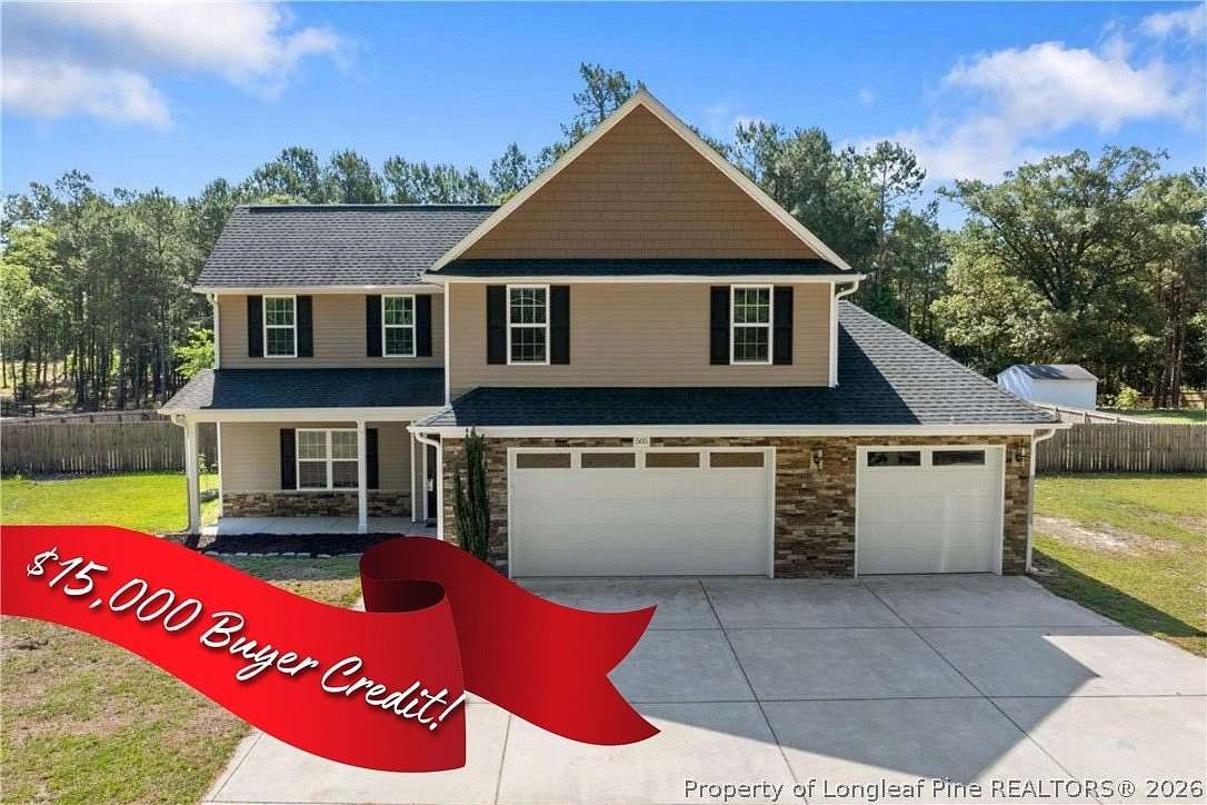 2 Acres of Land with Home for Sale in Raeford, North Carolina