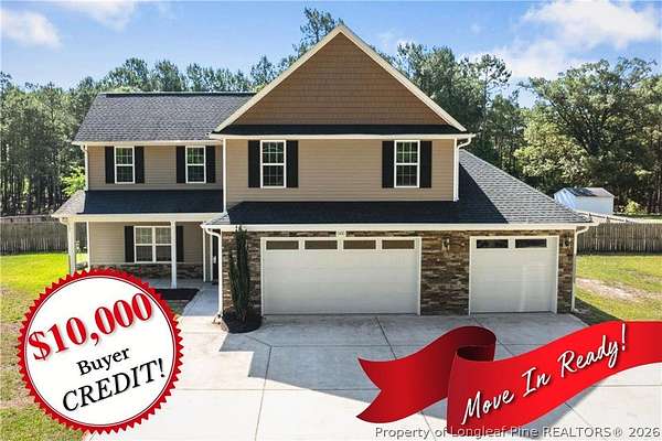 2 Acres of Land with Home for Sale in Raeford, North Carolina