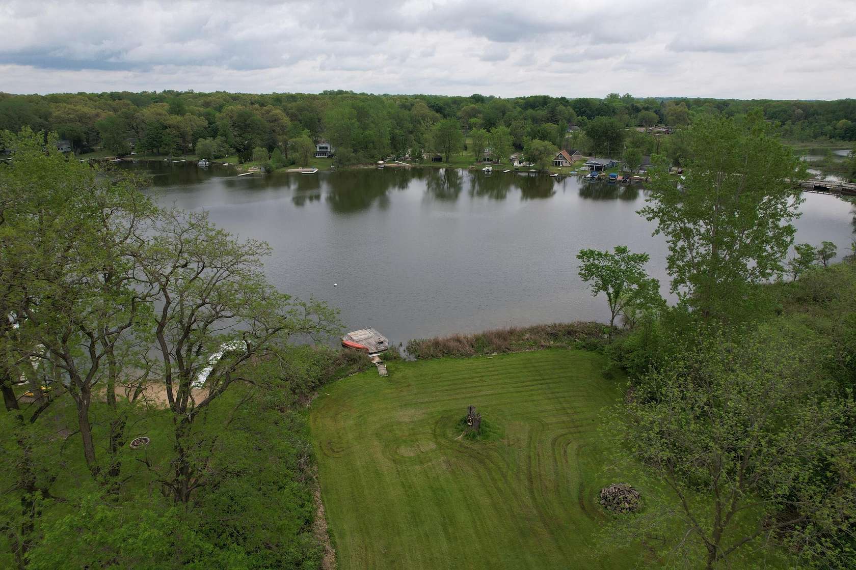 11 Acres of Recreational Land with Home for Sale in Quincy, Michigan