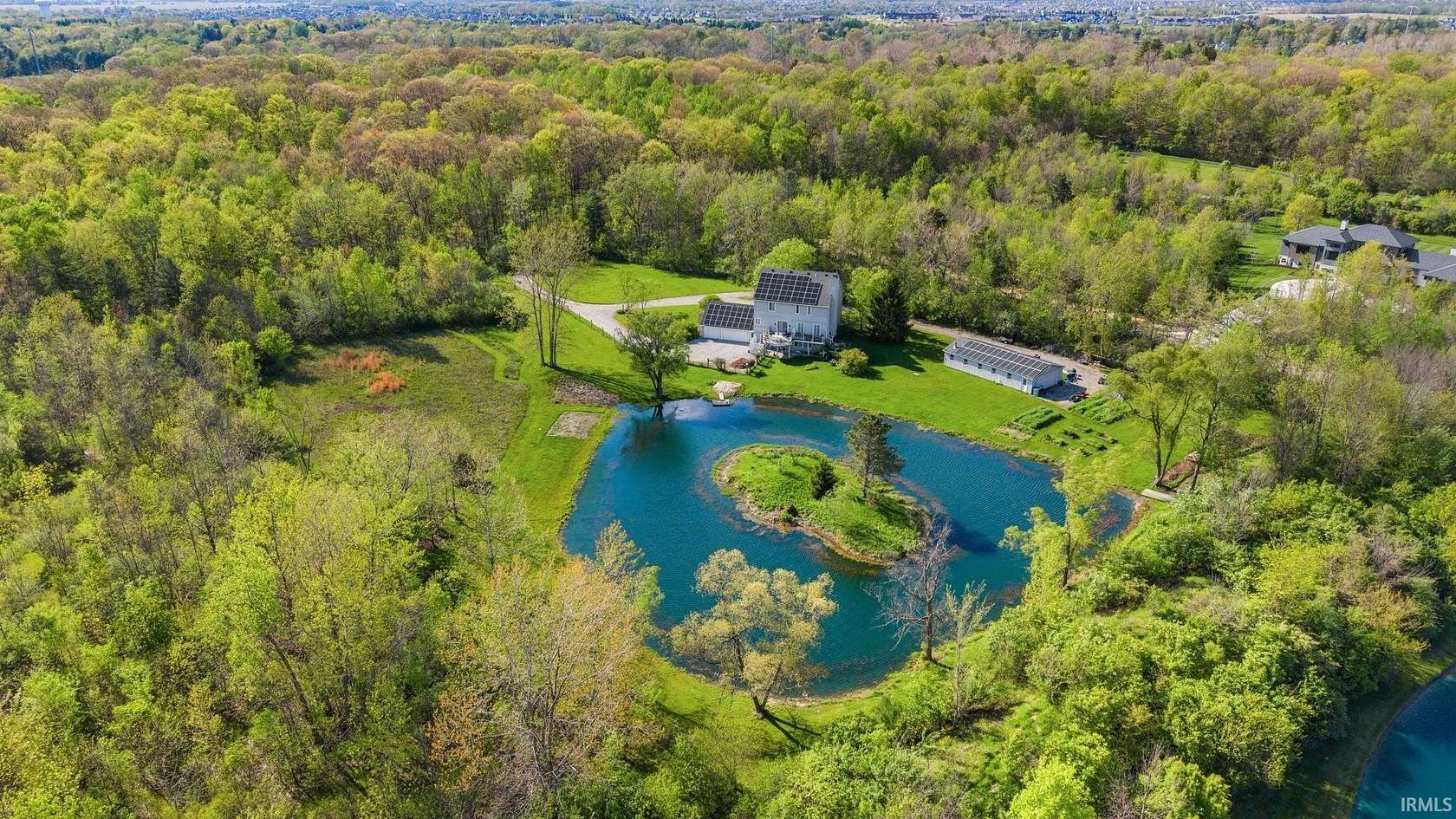 10 Acres of Land with Home for Sale in Fort Wayne, Indiana