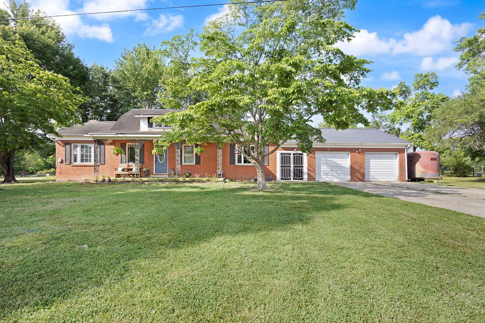 58 Acres of Agricultural Land with Home for Sale in Columbia, Kentucky