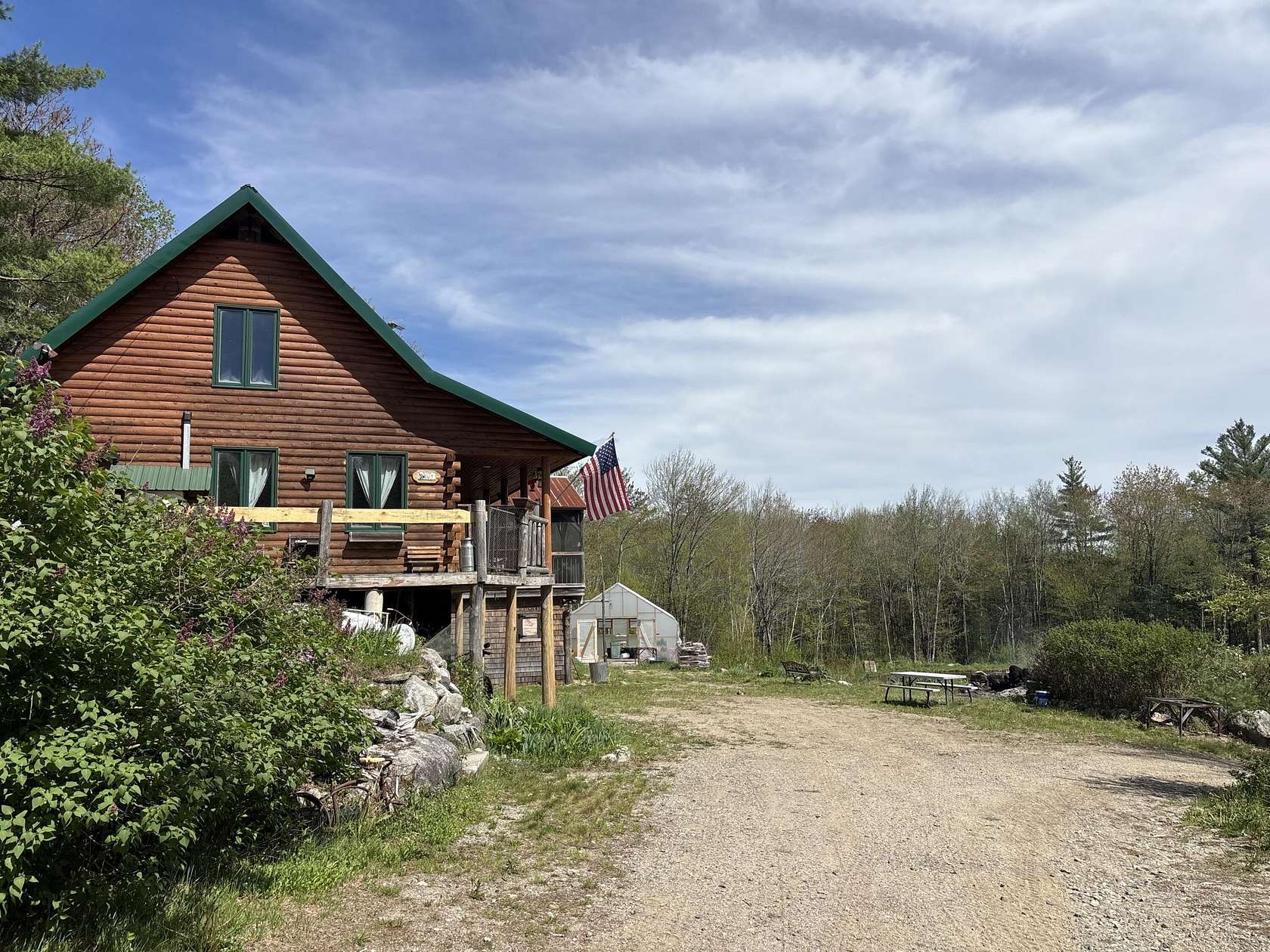 10 Acres of Land with Home for Sale in Deblois, Maine