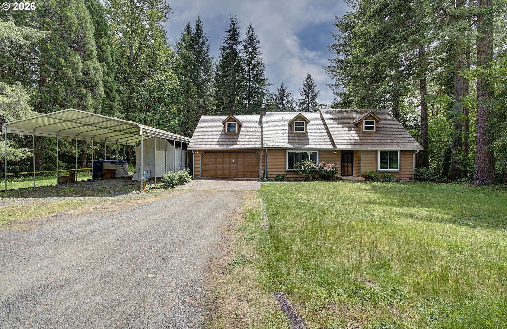 1.5 Acres of Land with Home for Sale in Battle Ground, Washington