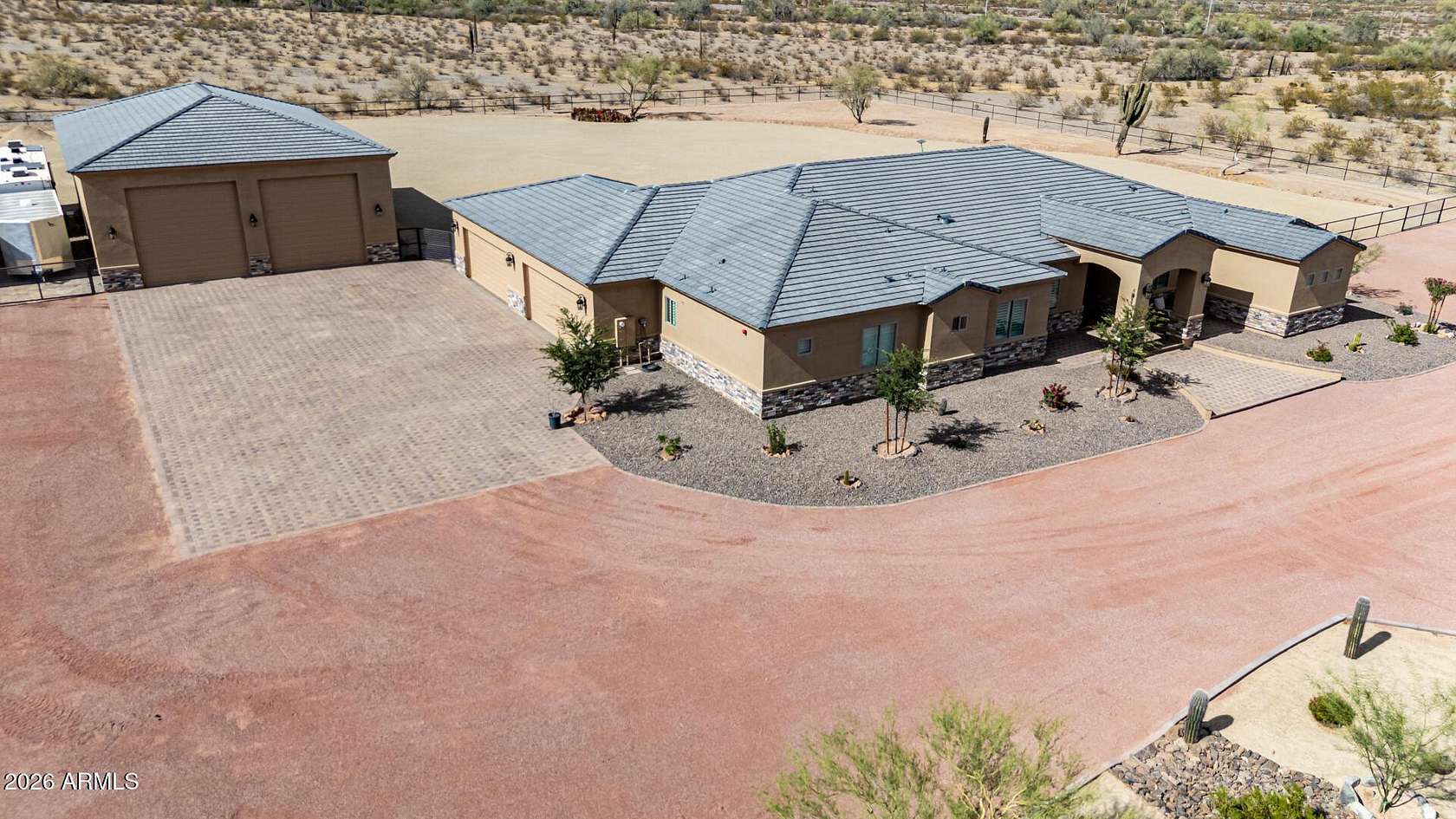 2.5 Acres of Land with Home for Sale in Surprise, Arizona