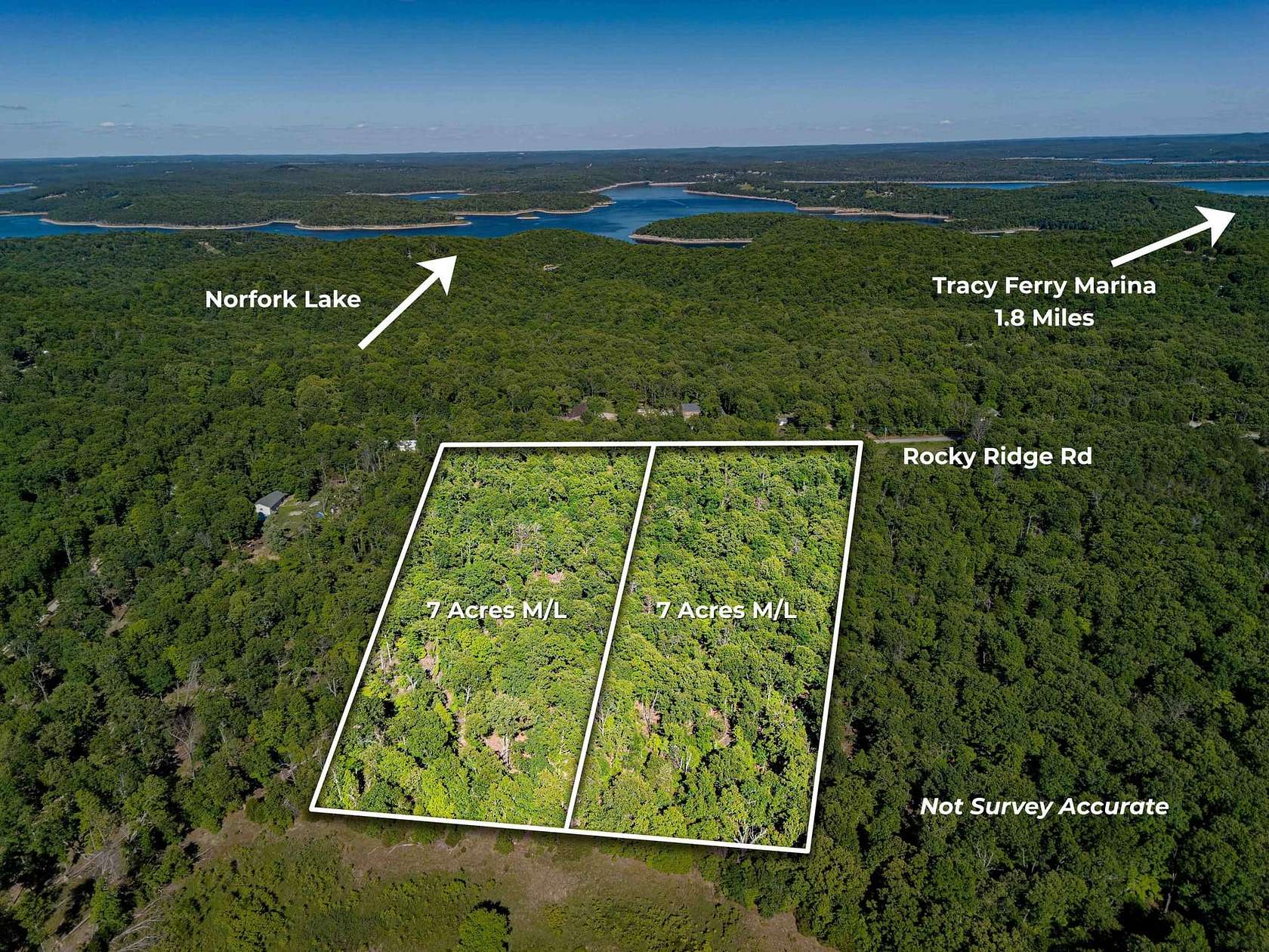 14 Acres of Recreational Land for Sale in Mountain Home, Arkansas