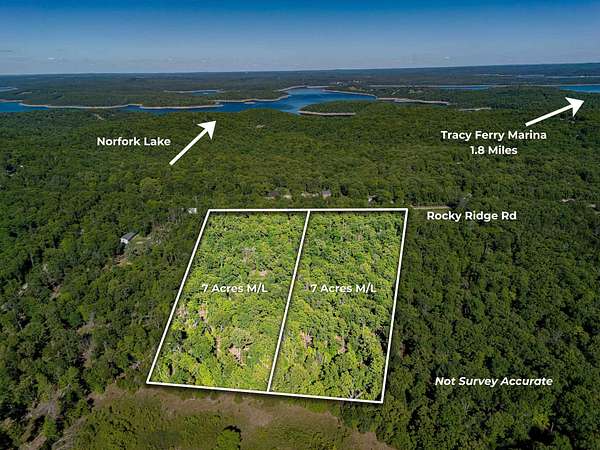 14 Acres of Recreational Land for Sale in Mountain Home, Arkansas