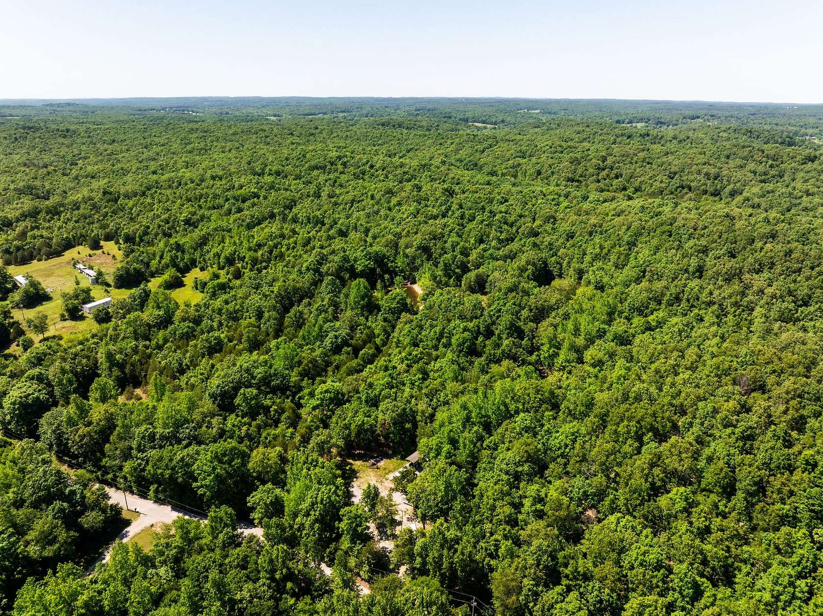 23 Acres of Recreational Land with Home for Sale in Charlotte, Arkansas