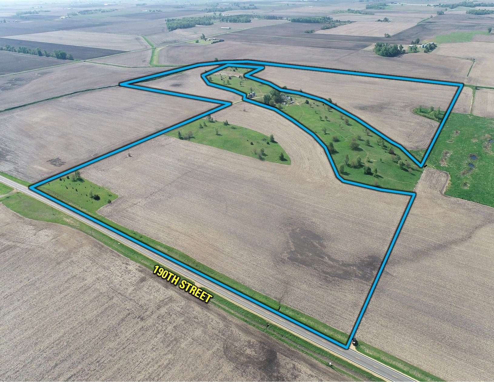 90.8 Acres of Land for Sale in Calamus, Iowa
