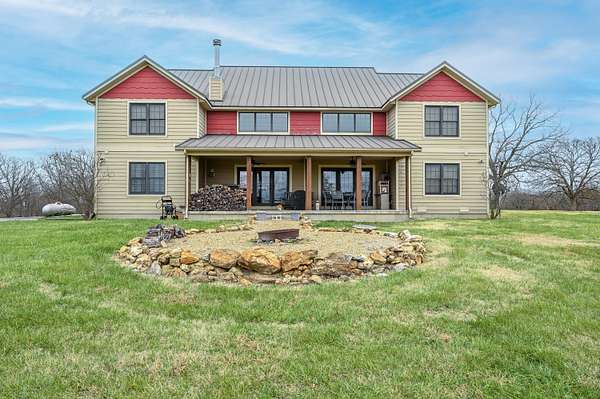 70 Acres of Recreational Land with Home for Sale in Wheatland, Missouri