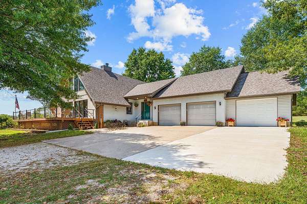 37.8 Acres of Land with Home for Sale in Shell Knob, Missouri