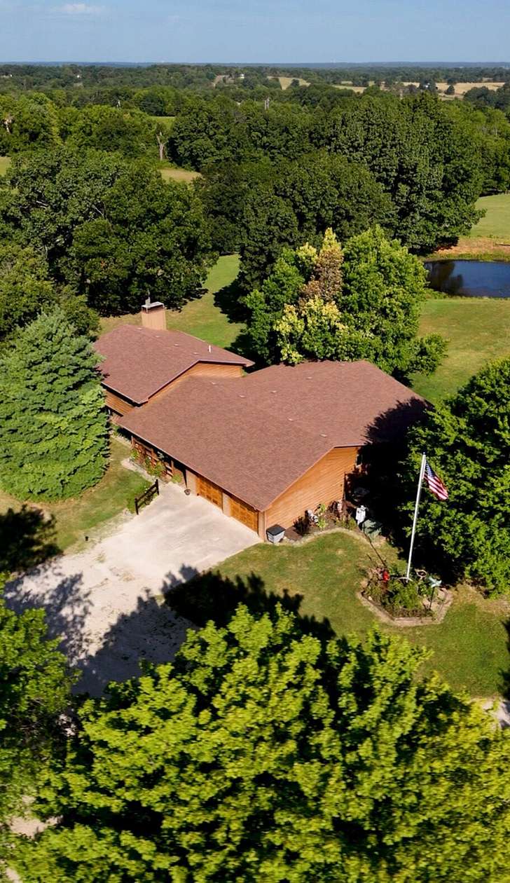 38.4 Acres of Land with Home for Sale in Cassville, Missouri
