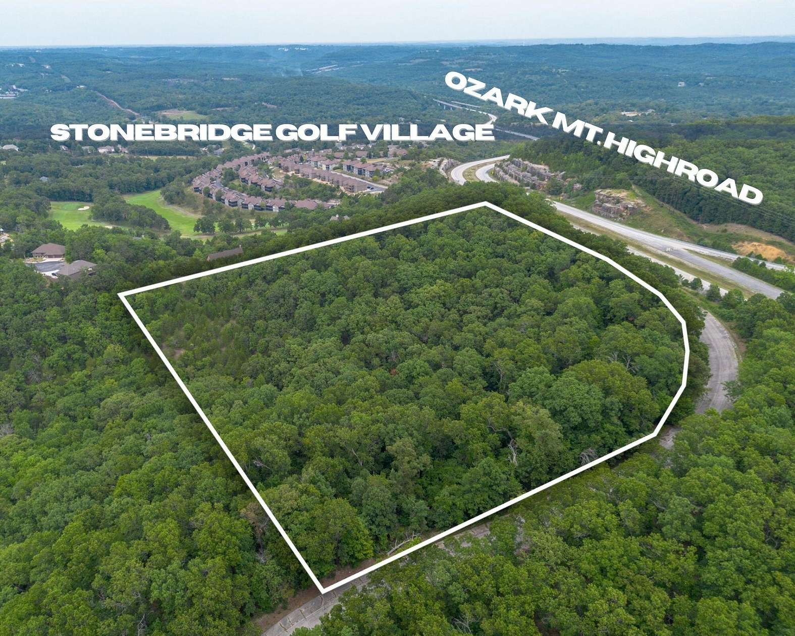 14.9 Acres of Recreational & Residential Land for Sale in Branson, Missouri