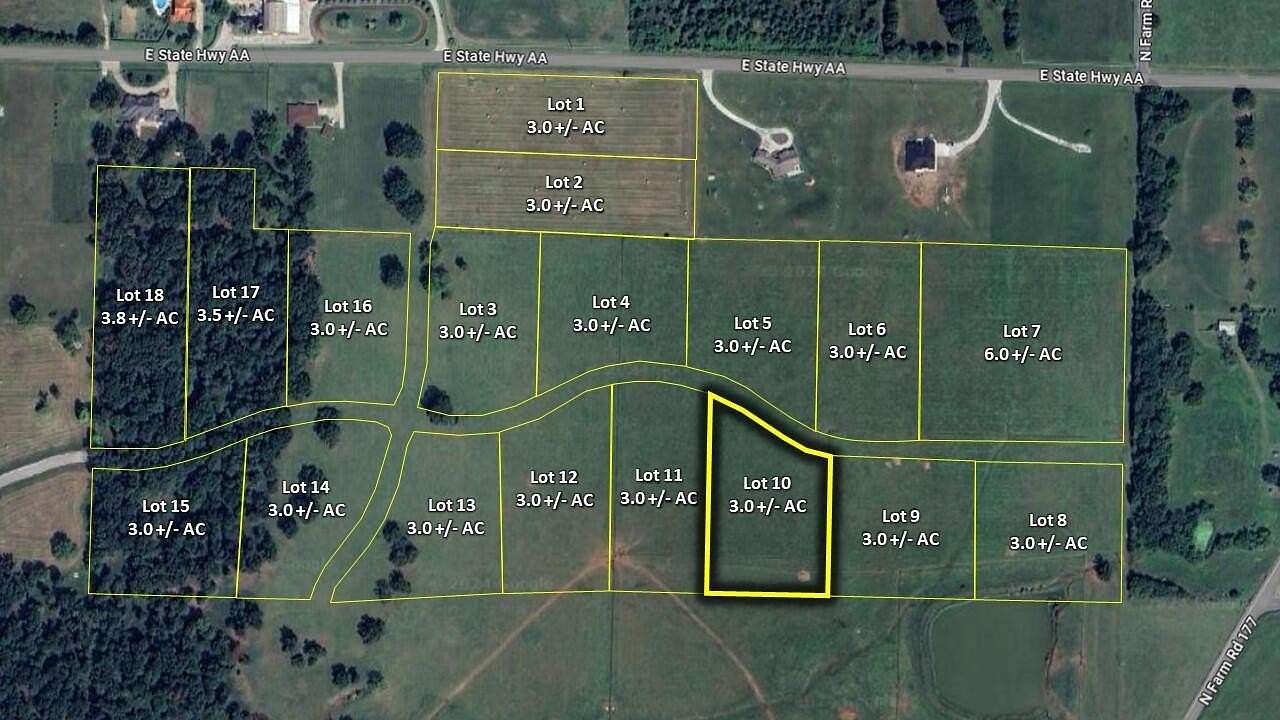 3 Acres of Residential Land for Sale in Springfield, Missouri