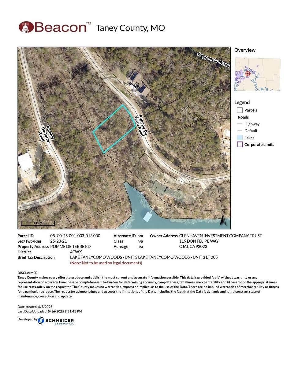 0.25 Acres of Residential Land for Sale in Branson, Missouri