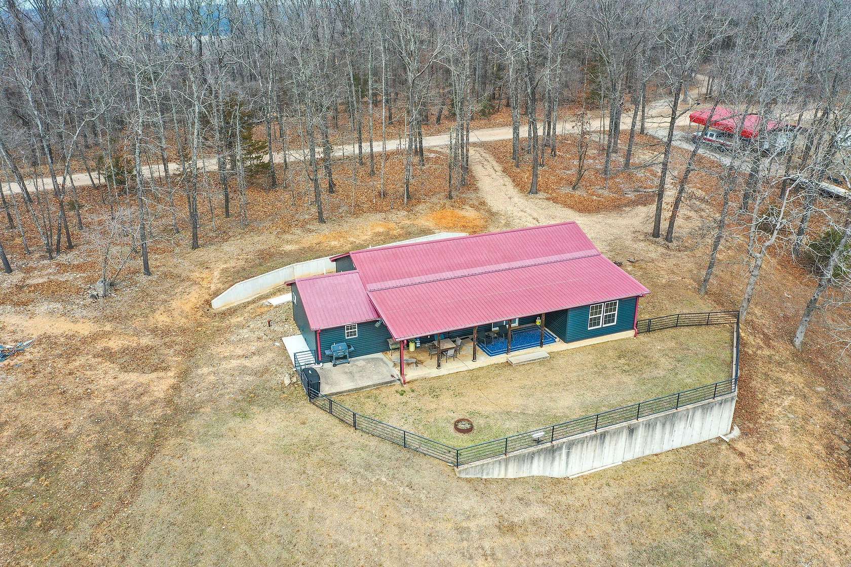9 Acres of Land with Home for Sale in Theodosia, Missouri