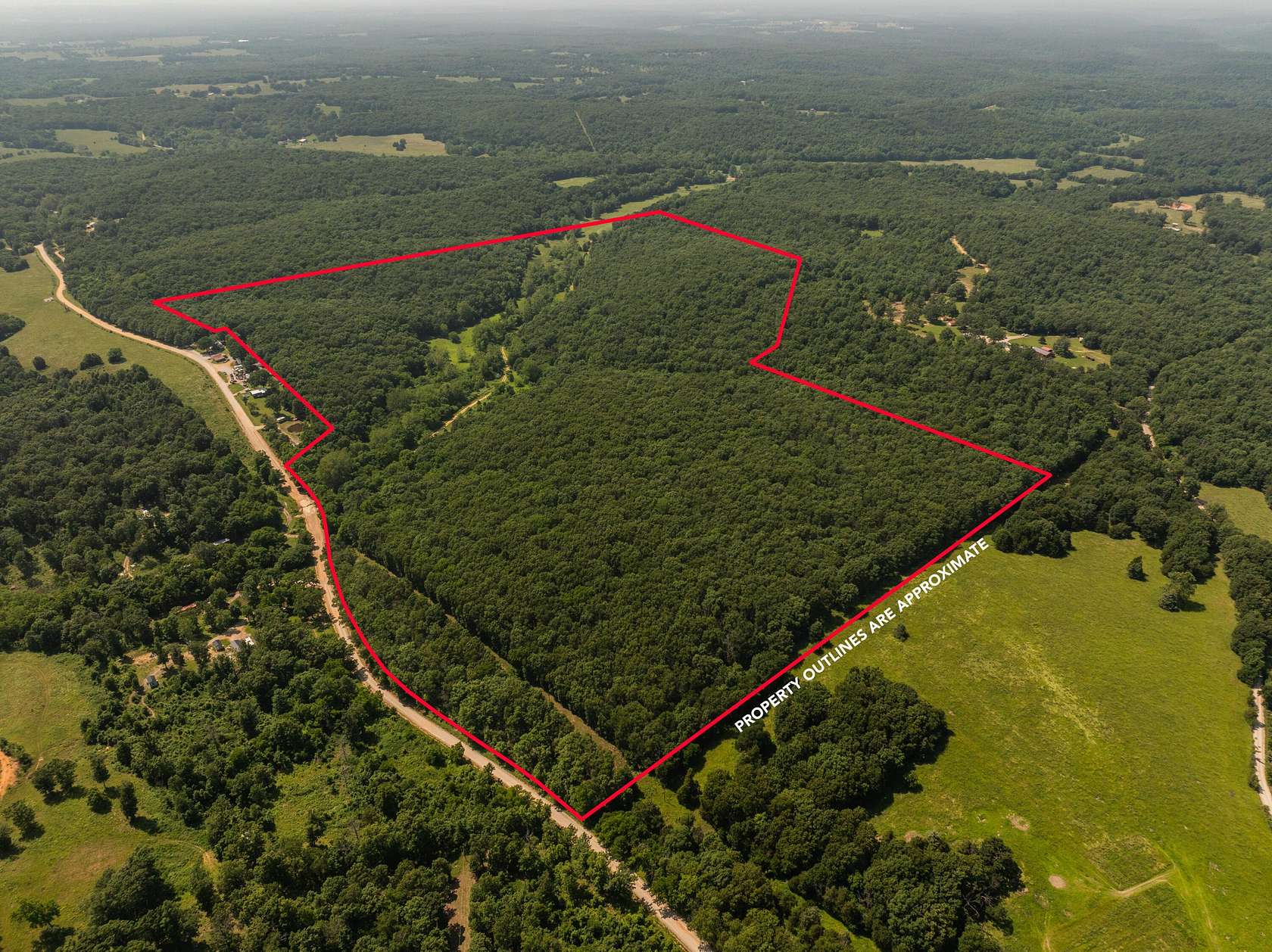 112 Acres of Recreational & Residential Land for Sale in Lebanon, Missouri