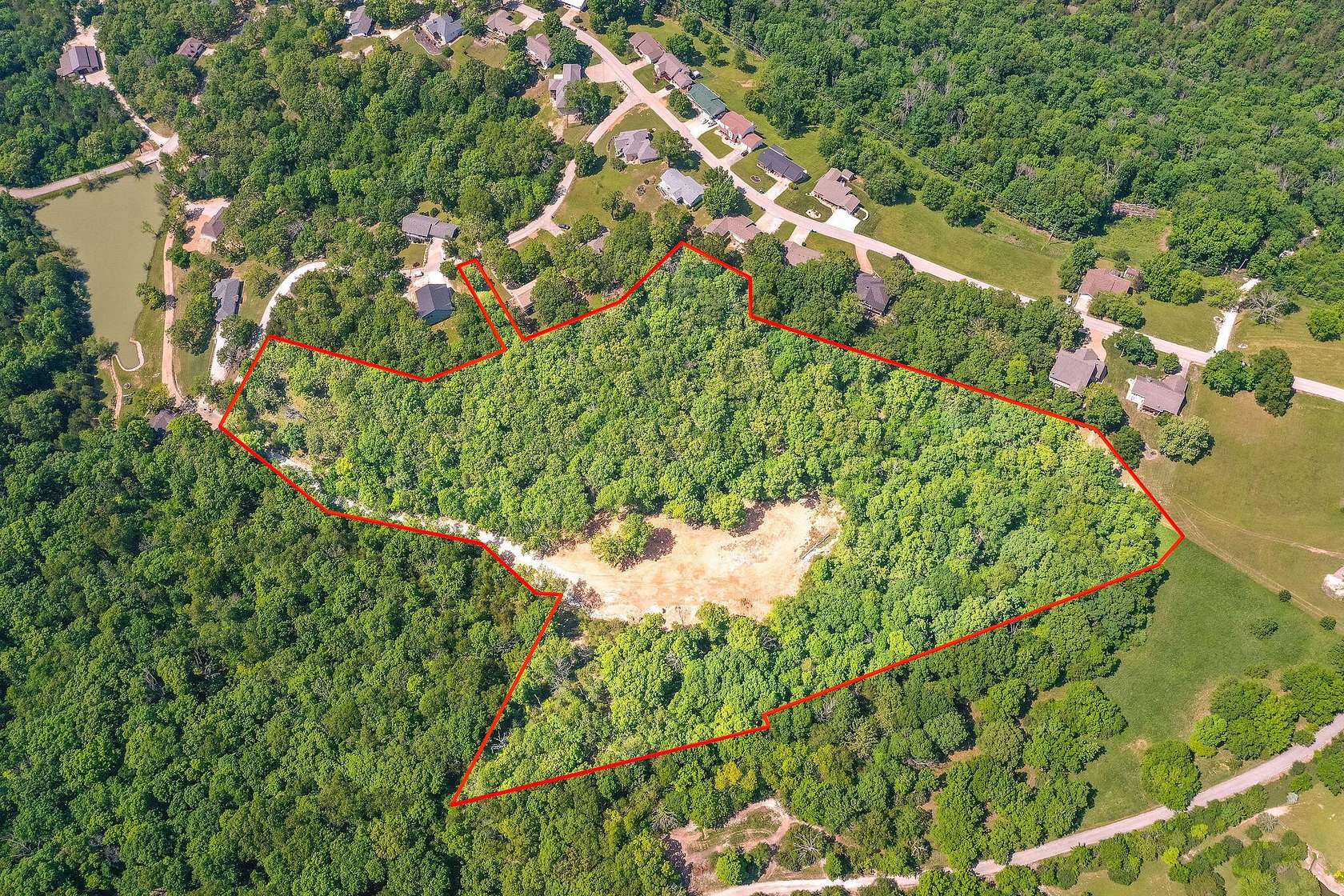 10 Acres of Residential Land for Sale in Kimberling City, Missouri