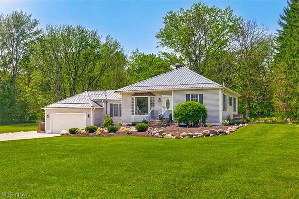 3.1 Acres of Land with Home for Sale in Newbury Township, Ohio