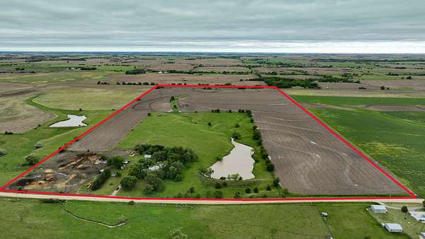 80.6 Acres of Improved Land for Sale in Munden, Kansas