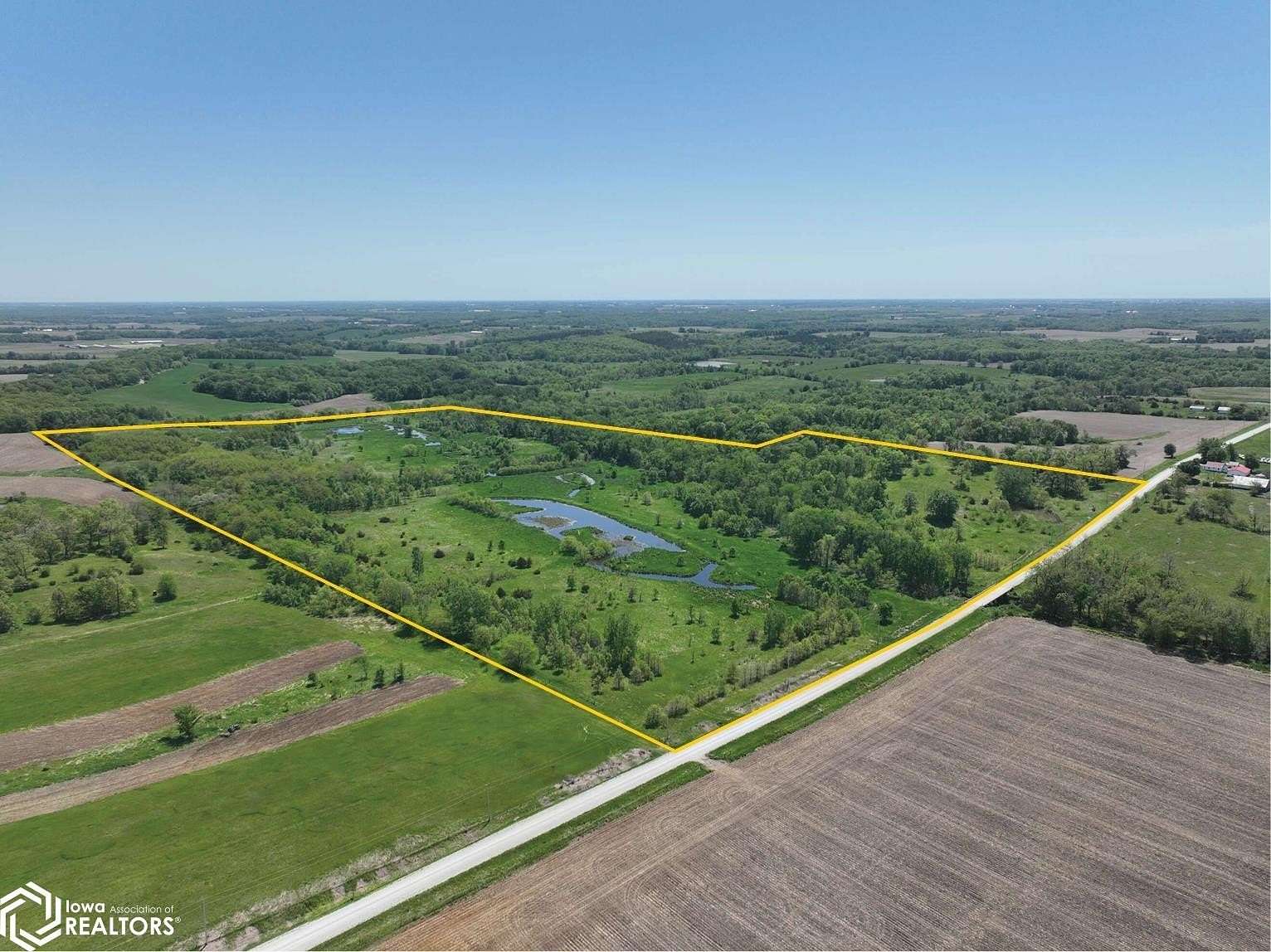 83.7 Acres of Land for Sale in Fairfield, Iowa