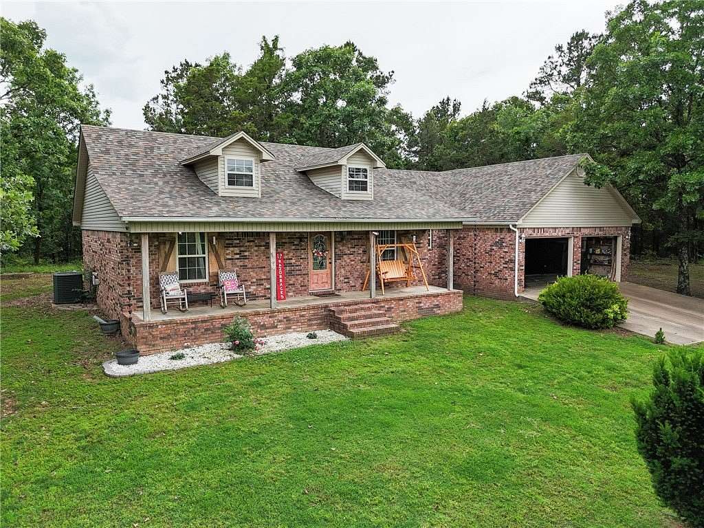 40 Acres of Land with Home for Sale in Scranton, Arkansas
