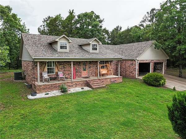 40 Acres of Land with Home for Sale in Scranton, Arkansas