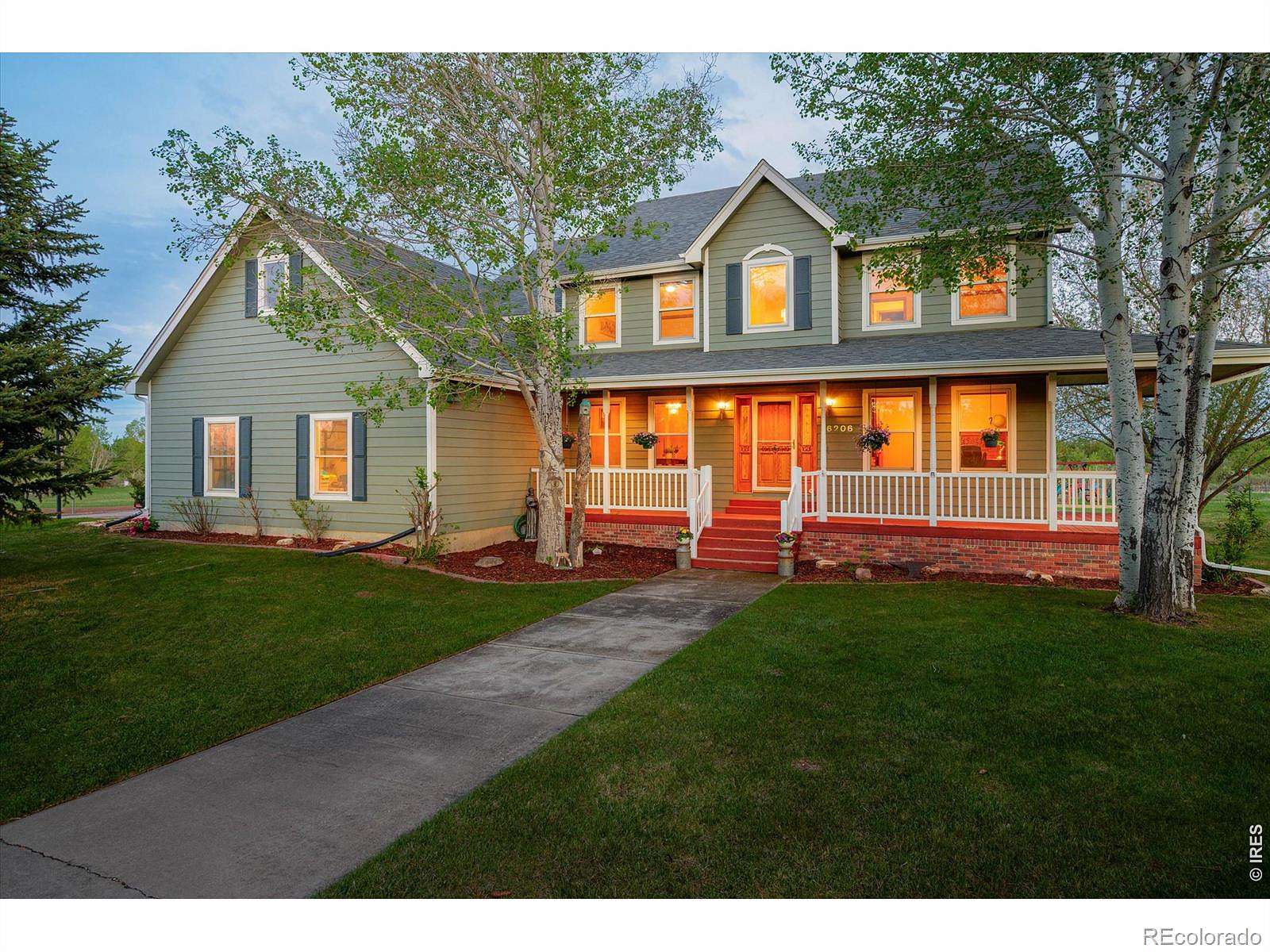 5.48 Acres of Land with Home for Sale in Loveland, Colorado