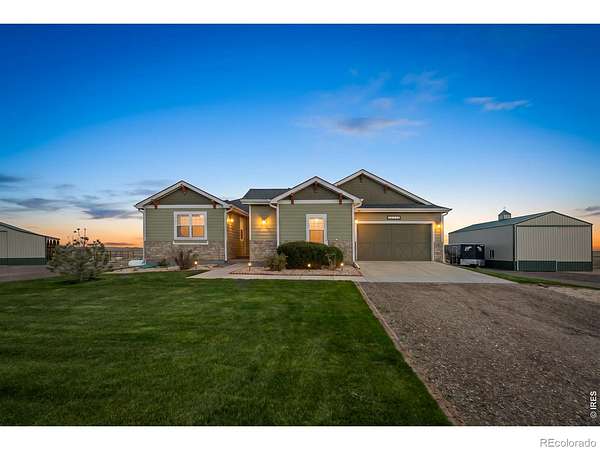 4.26 Acres of Land with Home for Sale in Nunn, Colorado