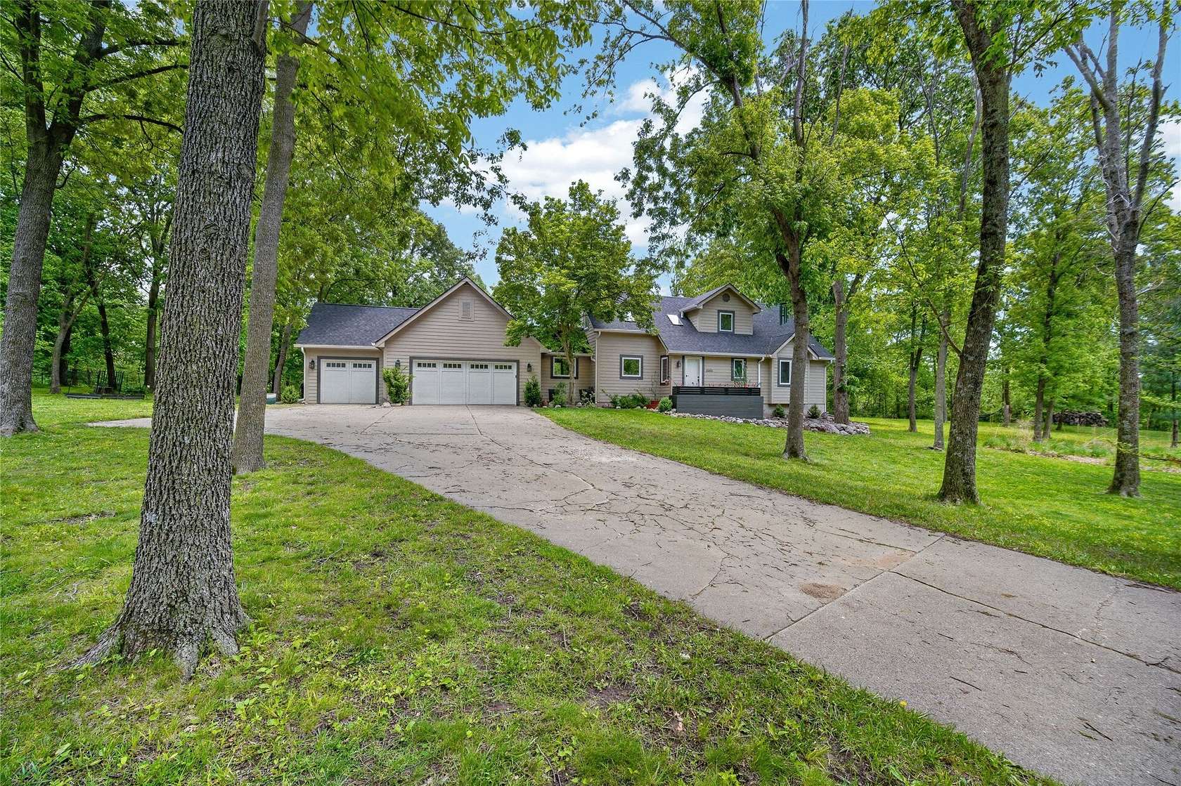 2.46 Acres of Land with Home for Sale in Adel, Iowa