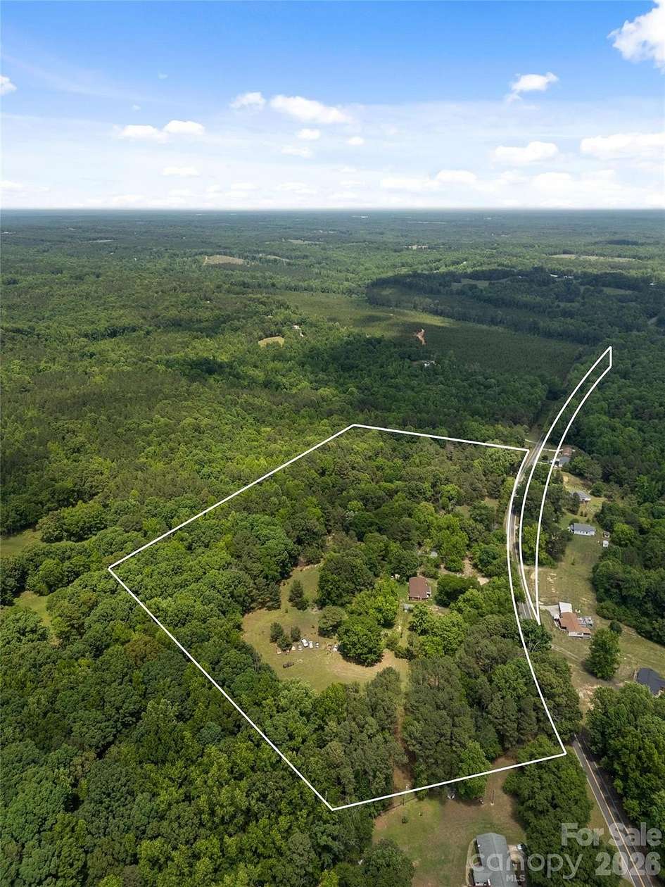 21 Acres of Land with Home for Sale in Chester, South Carolina