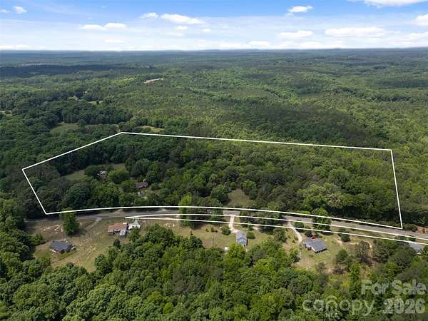 21 Acres of Land with Home for Sale in Chester, South Carolina
