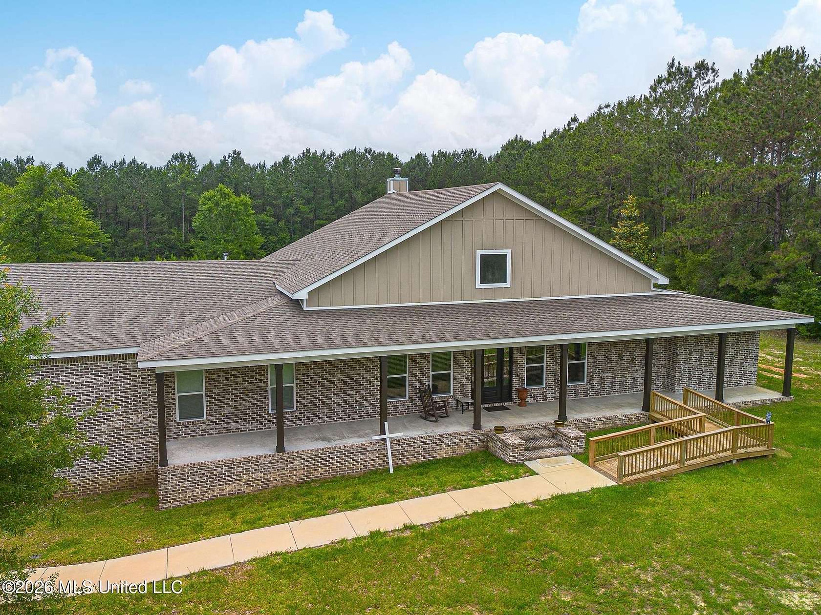 4.1 Acres of Land with Home for Sale in McHenry, Mississippi