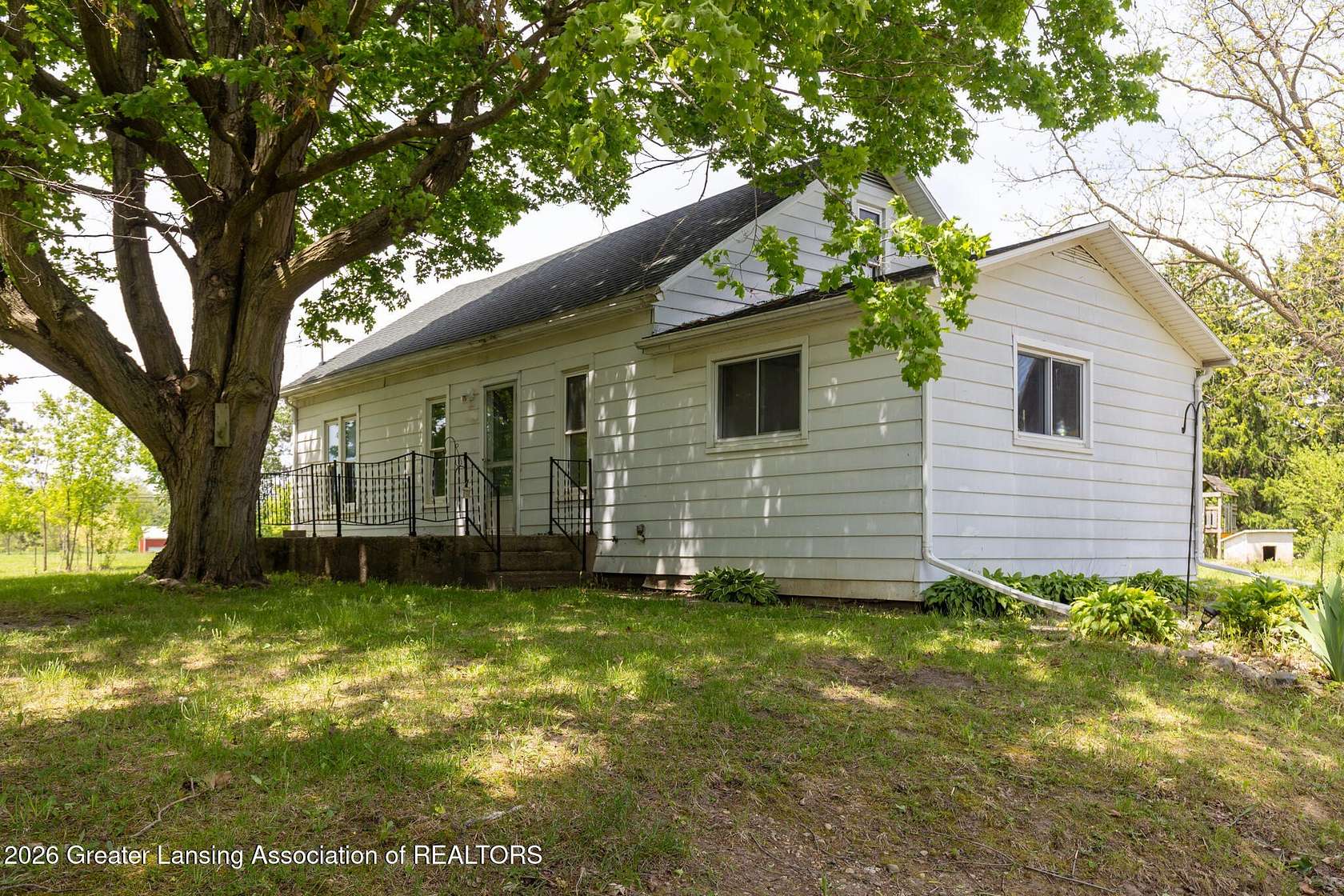 7 Acres of Land with Home for Sale in Laingsburg, Michigan