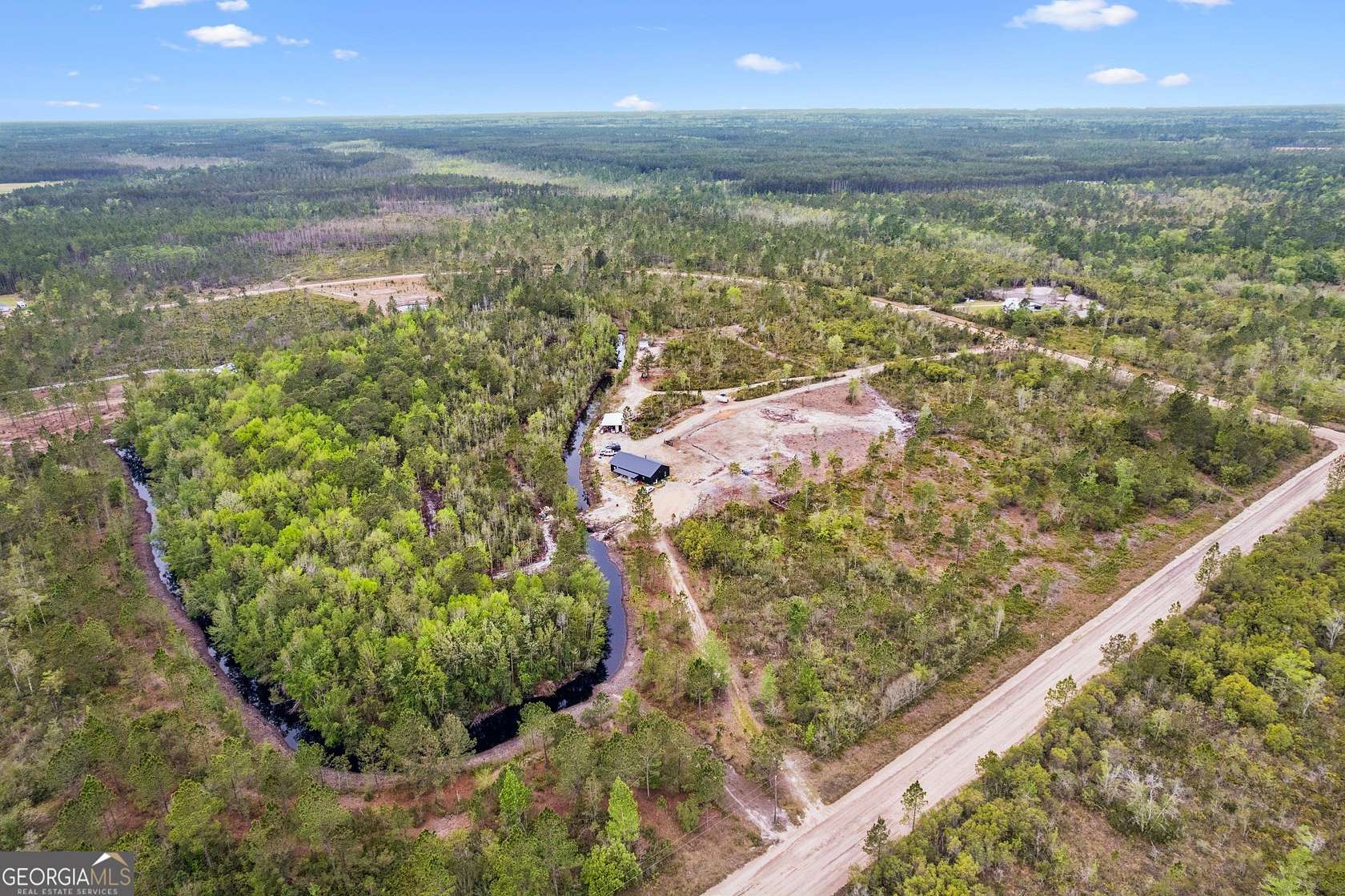 4 Acres of Land with Home for Lease in Waynesville, Georgia