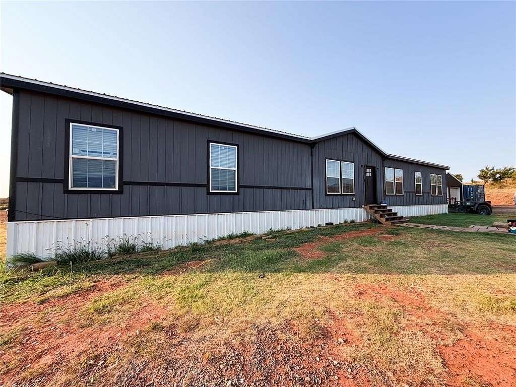 5 Acres of Land with Home for Sale in Hammon, Oklahoma