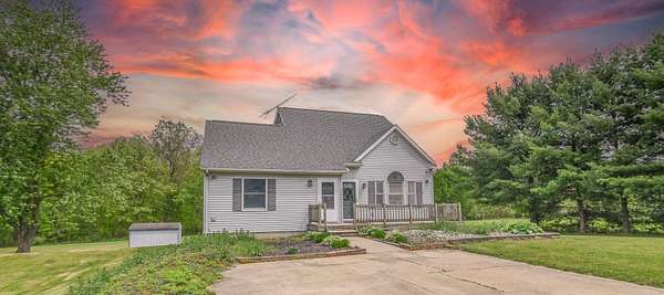 9.7 Acres of Land with Home for Sale in Coldwater, Michigan
