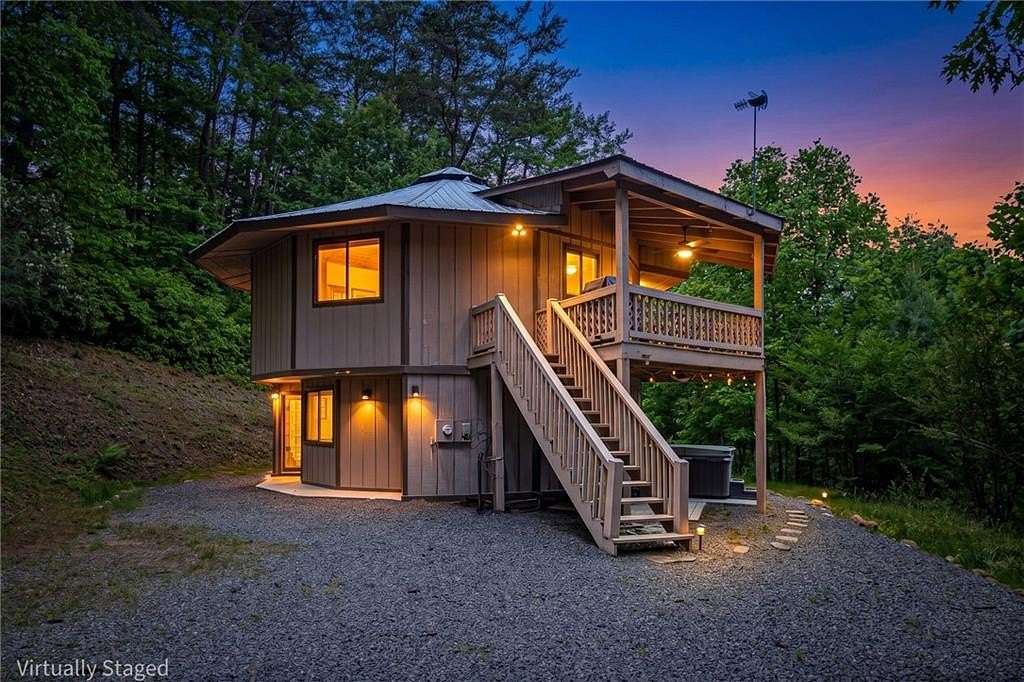 2 Acres of Land with Home for Sale in Blue Ridge, Georgia