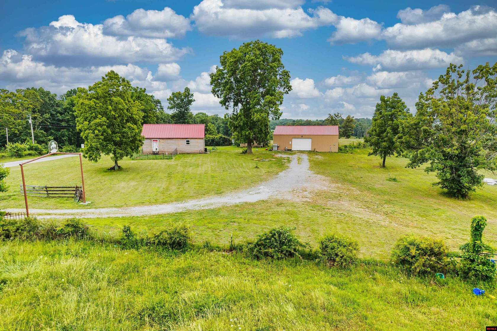 22 Acres of Agricultural Land with Home for Sale in Gamaliel, Arkansas