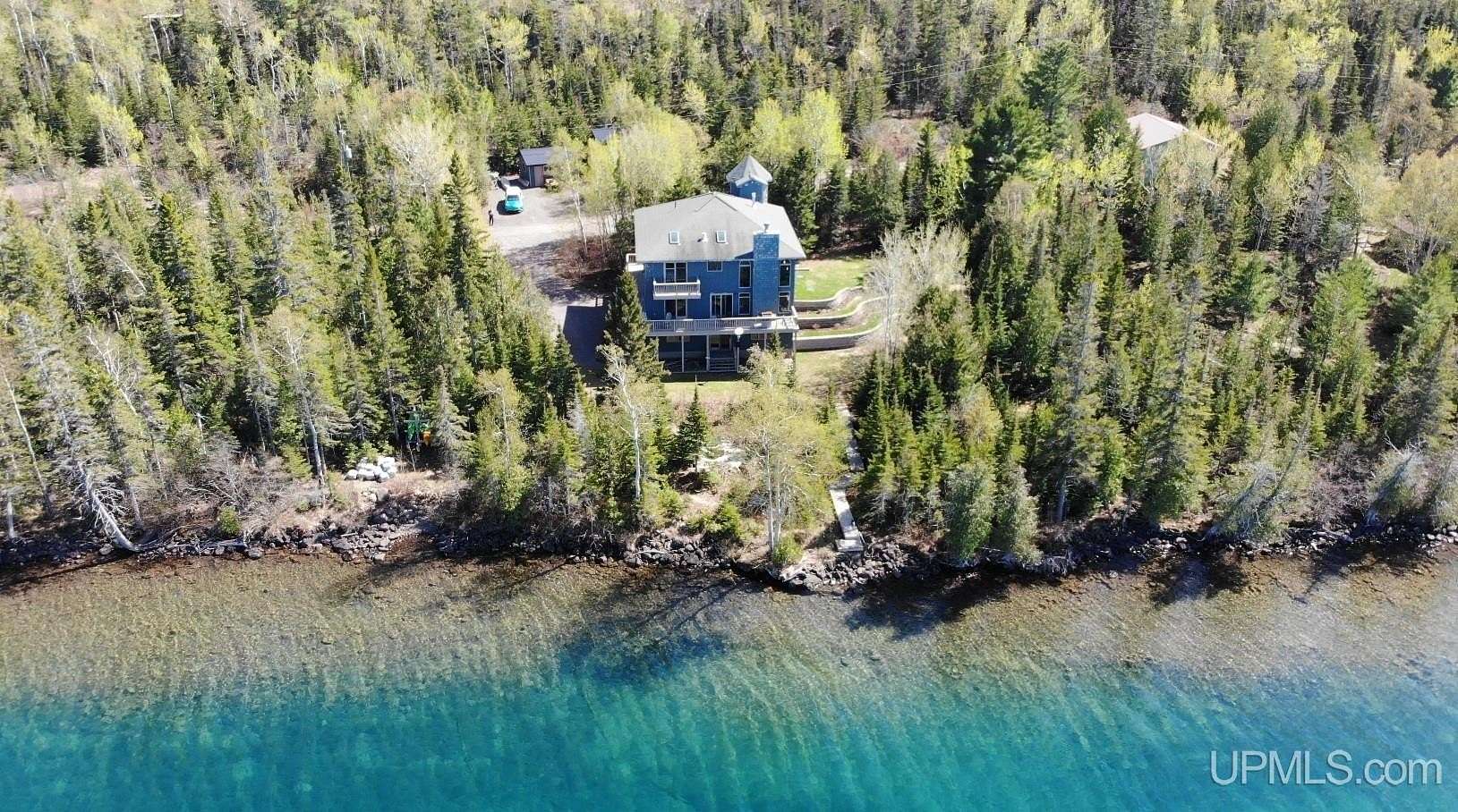 10 Acres of Land with Home for Sale in Eagle Harbor, Michigan