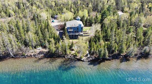 10 Acres of Land with Home for Sale in Eagle Harbor, Michigan