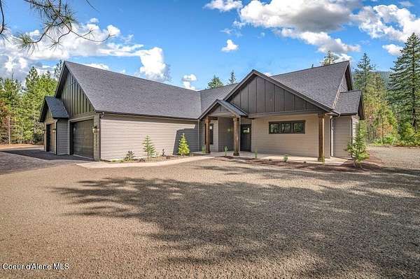 5.8 Acres of Land with Home for Sale in Athol, Idaho