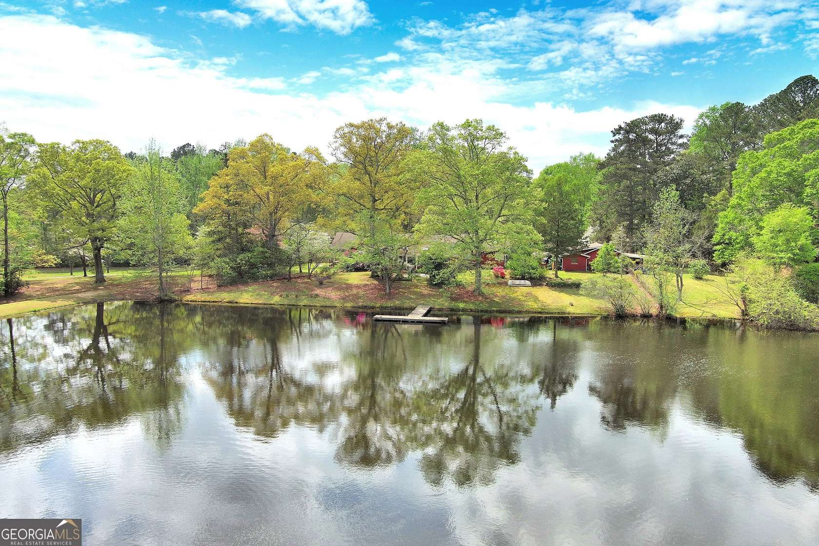 10.7 Acres of Recreational Land with Home for Sale in Jonesboro, Georgia