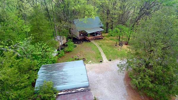 12 Acres of Recreational Land with Home for Sale in Pendleton, Kentucky