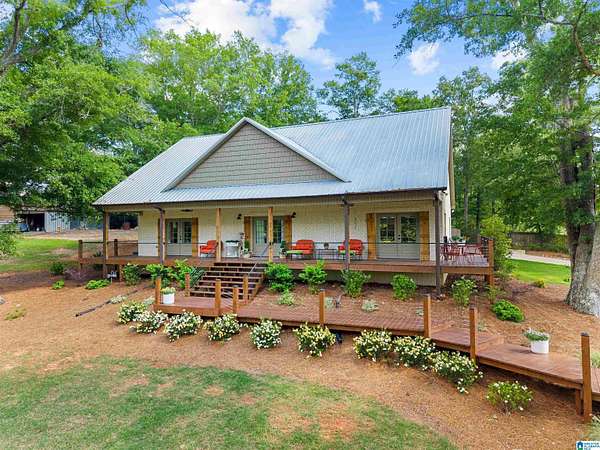6.78 Acres of Land with Home for Sale in Pell City, Alabama