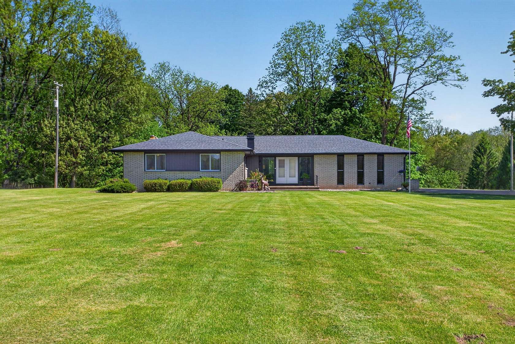 3 Acres of Land with Home for Sale in Brooklyn, Michigan