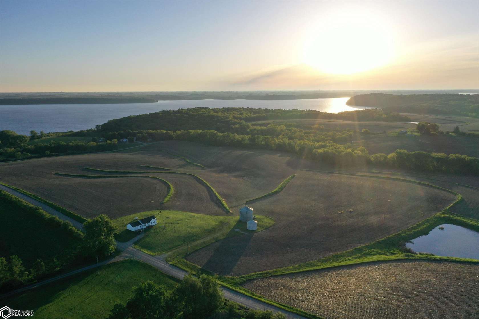 61 Acres of Land with Home for Sale in Pleasantville, Iowa
