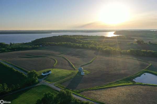 61 Acres of Land with Home for Sale in Pleasantville, Iowa