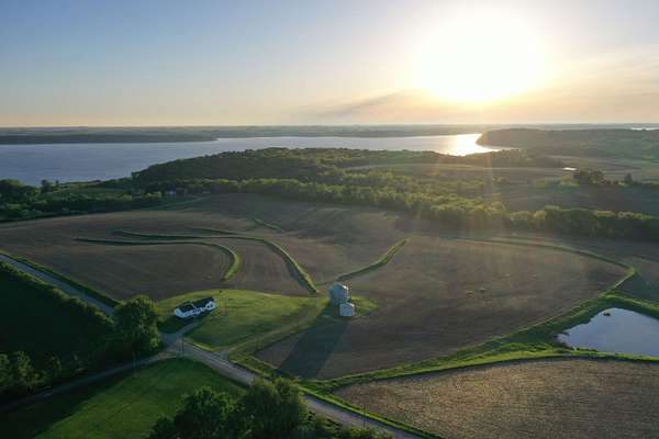 61 Acres of Land with Home for Sale in Pleasantville, Iowa